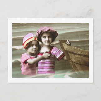 Darling Antique French Postcard Design