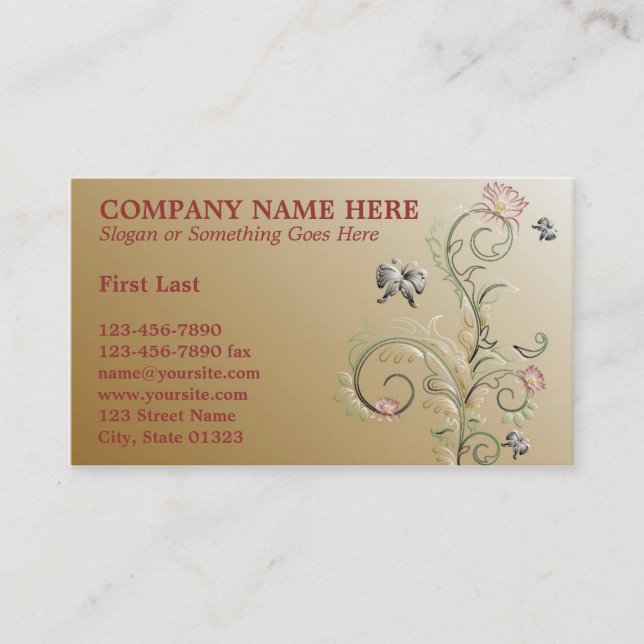 Darling Business Card (Front)