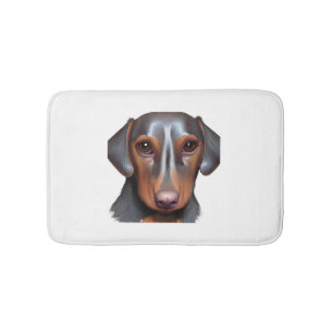 Darling Dachshund Bath Mat