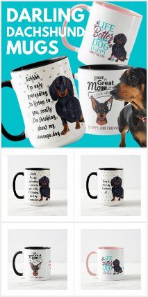 Darling Dachshund Gifts For Mom and Dad
