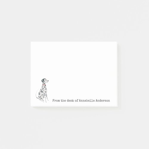 Darling Dalmatian Personalize Notes