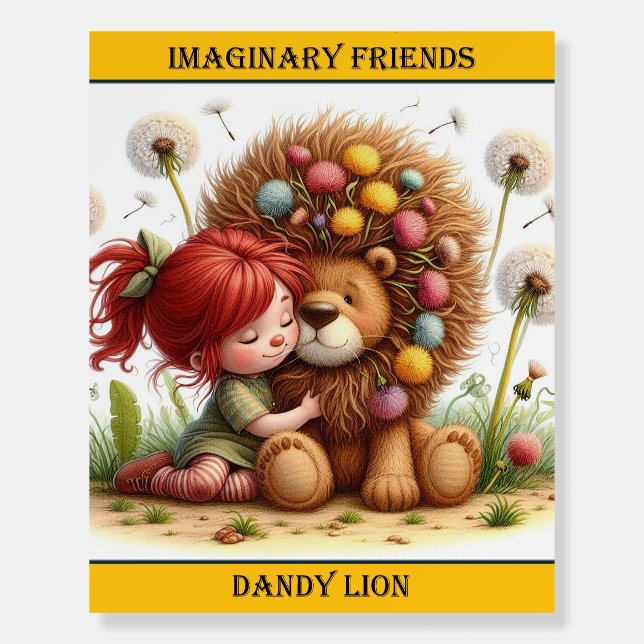 Darling Dandelion Foam Board (Front)