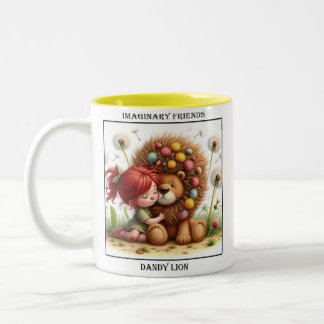 Darling Dandelion Two-Tone Coffee Mug