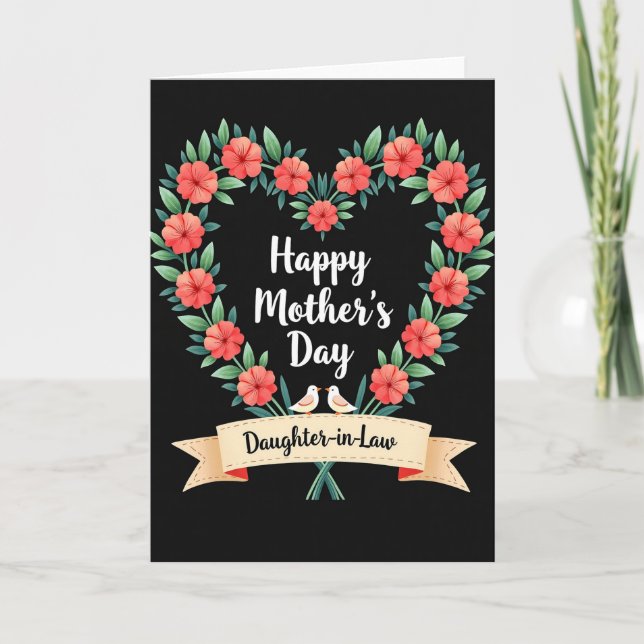 Darling Daughter Mothers Day Card (Front)