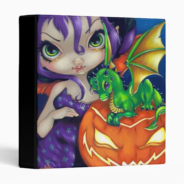 Darling Dragonling 2 BINDER Halloween Dragon Fairy (Front/Spine)