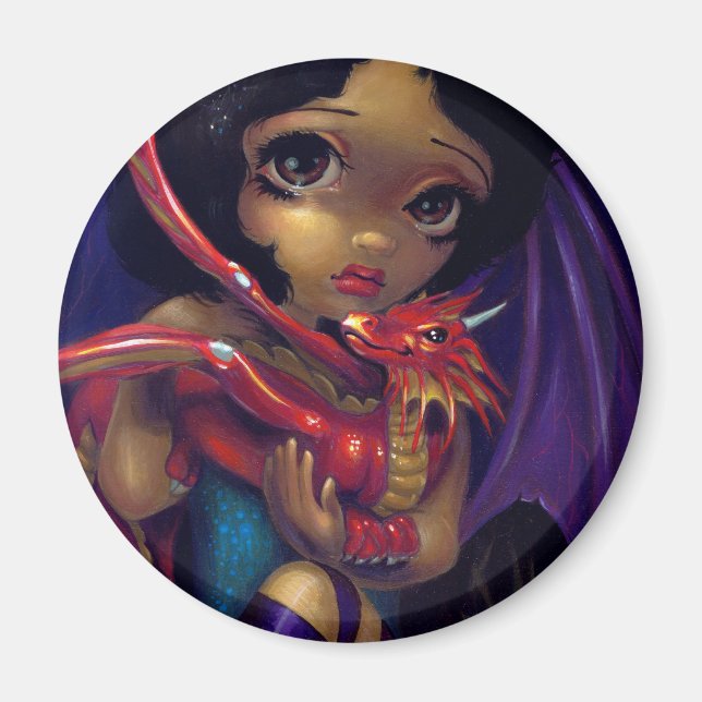 "Darling Dragonling I" Magnet (Front)