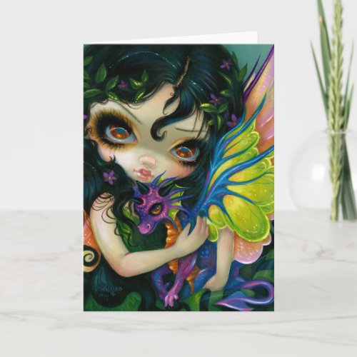 Darling Dragonling V Greeting Card