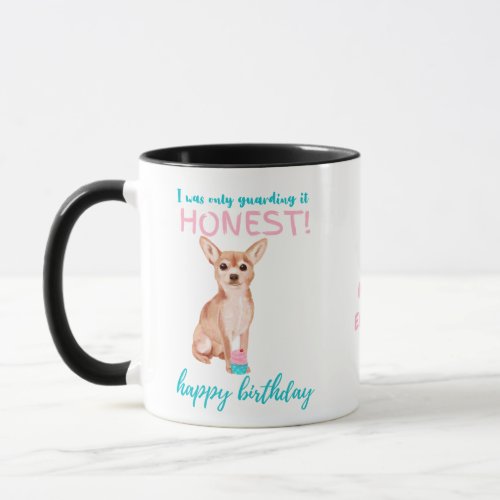 Darling Fawn Chihuahua MOM or Dads Birthday Mug