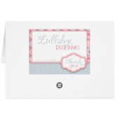 Darling Girl Card (Back Horizontal)