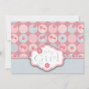 Darling Girl Invitation Card