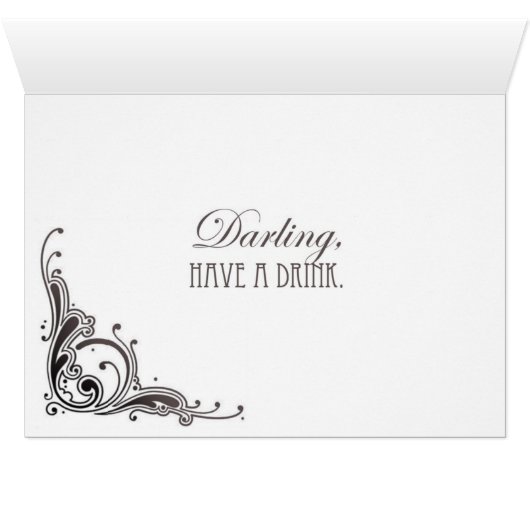 Darling, have a Drink (Inside Horizontal (Bottom))