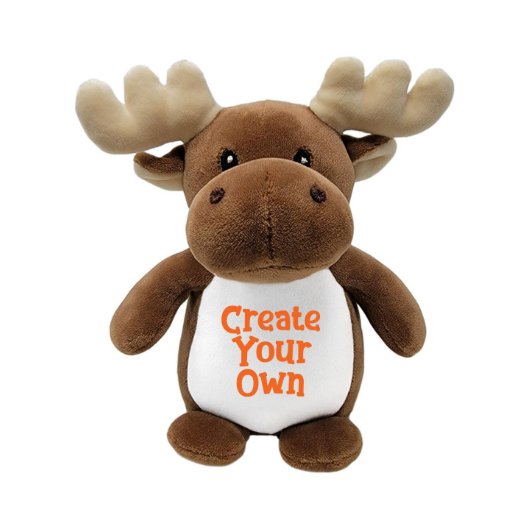 Darling High-Quality Moose 6” Plushie (Front)
