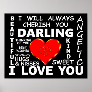Darling I Love You Poster