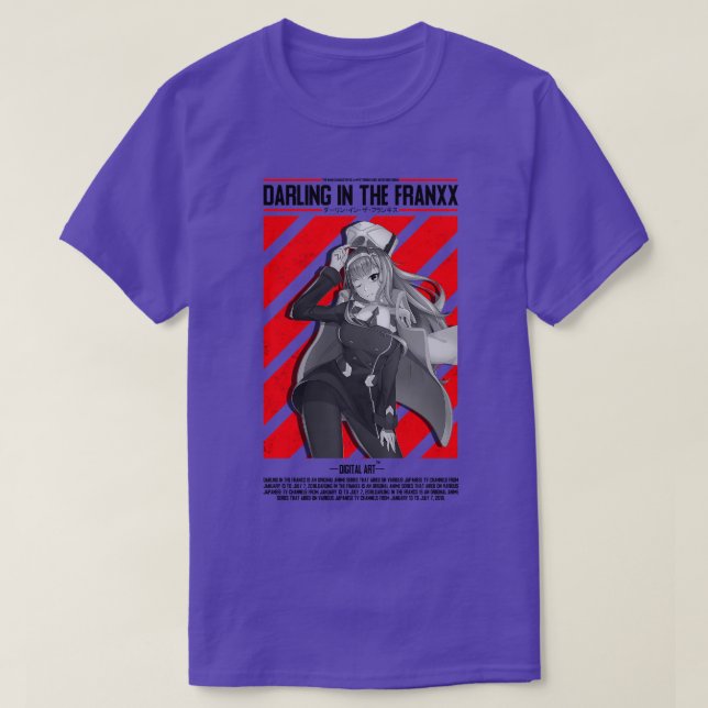 Darling In The FranXX 6 T-Shirt (Design Front)