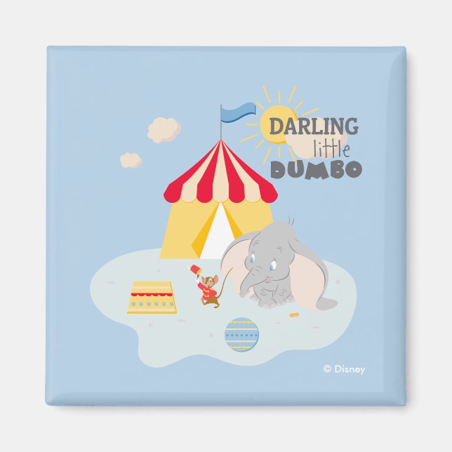 Darling Little Dumbo & Timothy Magnet (Front)