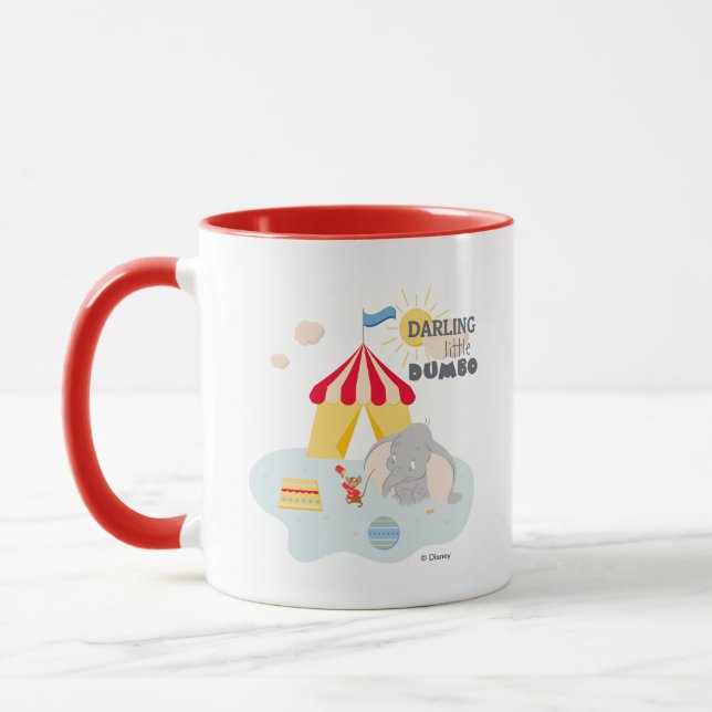 Darling Little Dumbo & Timothy Mug (Left)