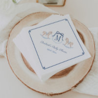 Darling Monogram Rocking Horse Baby Shower Party