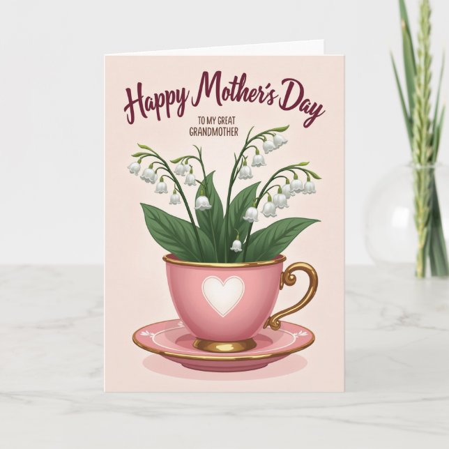 Darling Mothers Day Blossom Card (Front)