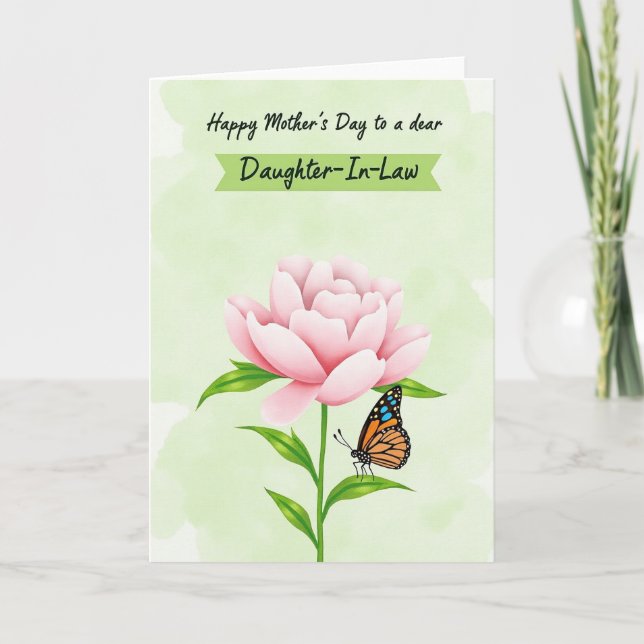 Darling Mothers Day Floral Card (Front)