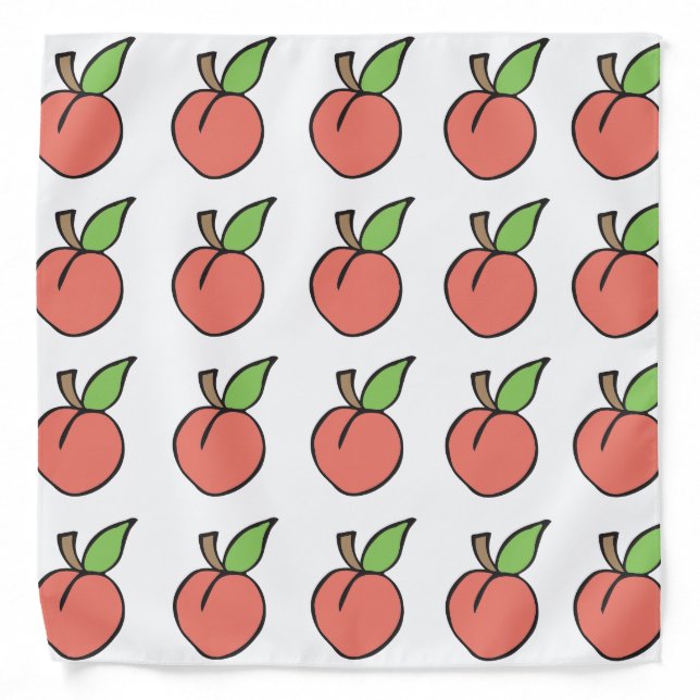 Darling Peach Bandana (Front)