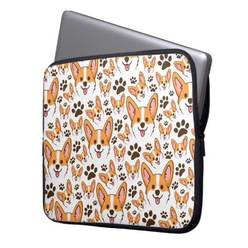 Darling Pembroke Welsh Corgi Pet Puppy Dog Laptop Sleeve