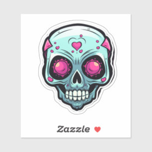 Darling Skull Sticker