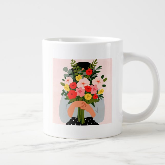 Darling Valentine II Giant Coffee Mug (Right)