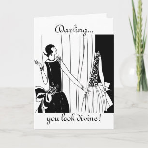 Darling, You Look Divine: Funny Birthday Card