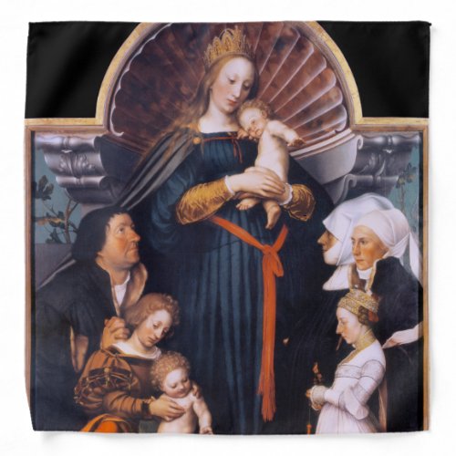 Darmstadt Madonna Holbein the Younger Bandana