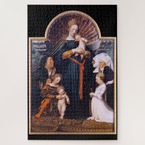 Darmstadt Madonna Holbein the Younger Jigsaw Puzzle