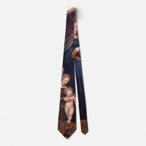 Darmstadt Madonna Holbein the Younger Neck Tie