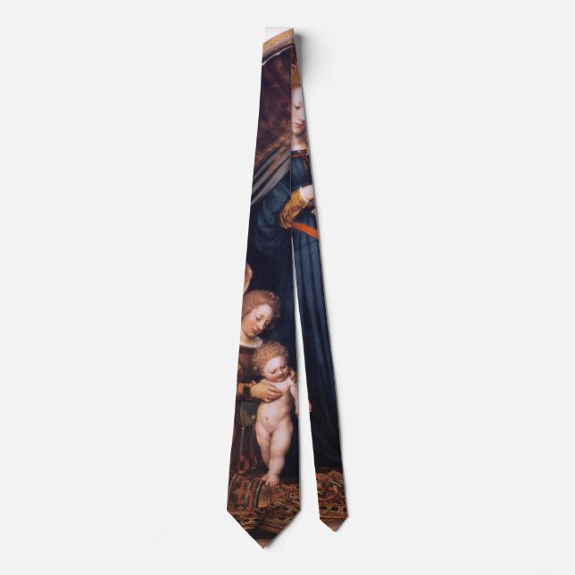 Darmstadt Madonna, Holbein the Younger Neck Tie (Front)