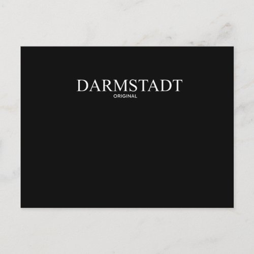 Darmstadt Original Outfit _ Classic Style Postcard