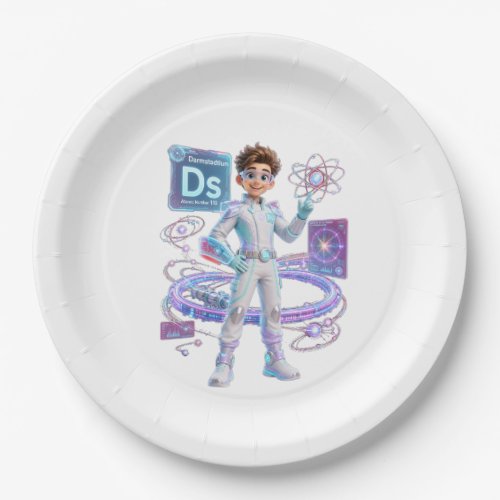 Darmstadtium (Ds) – Atomic Number 110 | ATOMIVRA Paper Plates