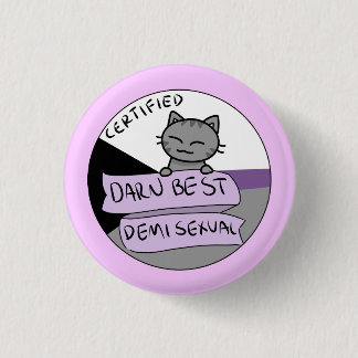 Darn Best Demisexual Button