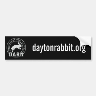 DARN Bumper Sticker - Black