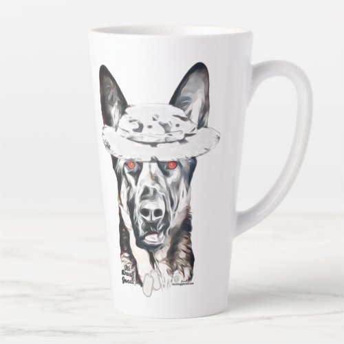 Darn Doggie Club Alpha Outline  Its Dawg Good Latte Mug