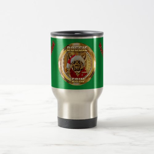 Darn Doggie Club  Dogmas Doggie Coin Travel Mug