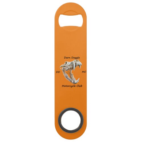 Darn Doggie Motorcylce Club  Logo Bar Key