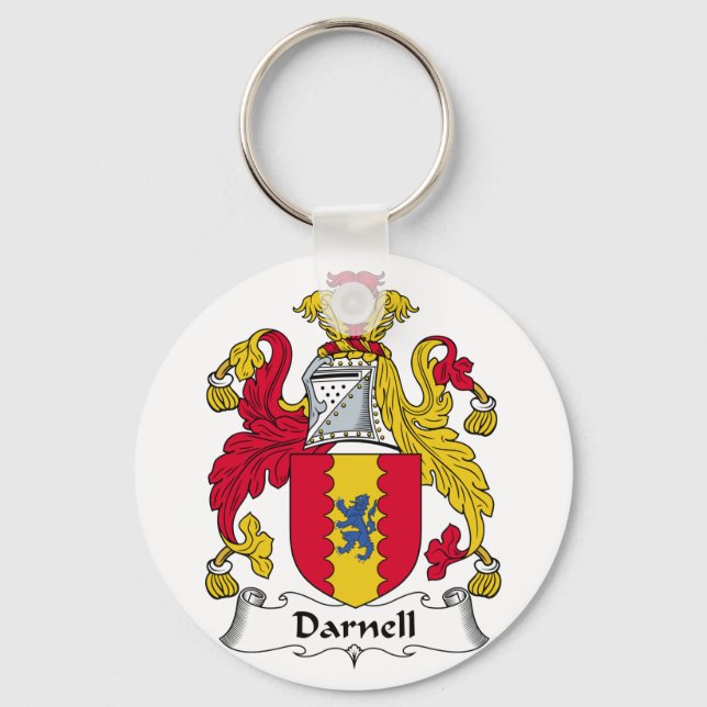 Darnell Family Crest Keychain (Front)