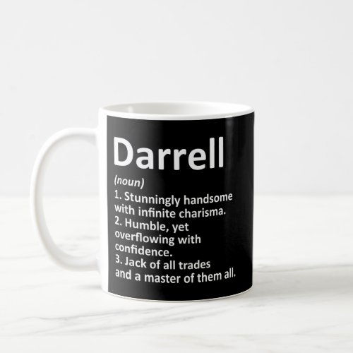 Darrell Definition Personalized Name Coffee Mug