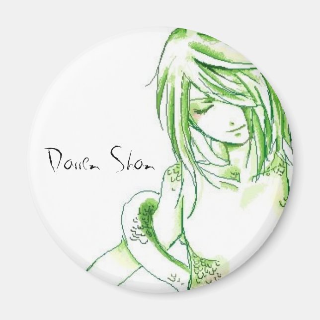 Darren Shan's Evra the snake boy Magnet (Front)