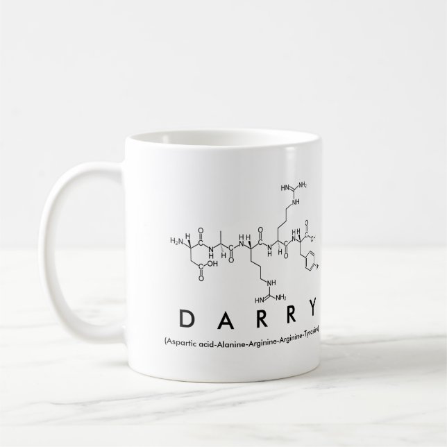 Darry peptide name mug (Left)