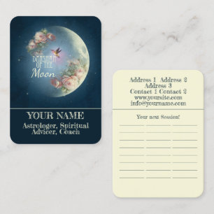 DARSHAN of the Moon - Business Card