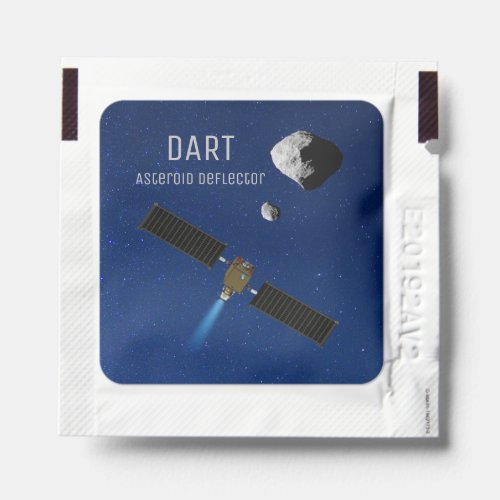 DART Asteroid Deflecting Spacecraft Hand Sanitizer Packet