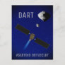 DART Asteroid Deflecting Spacecraft Postcard