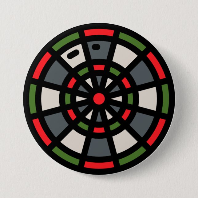 dart board button (Front)