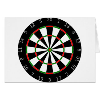 Dart Board Cards
