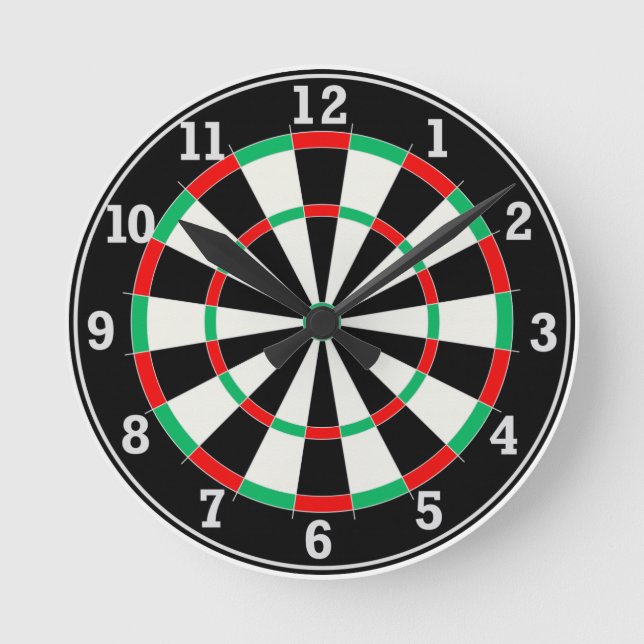 Dart Board Clock small (Front)