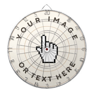 Dart Board - Custom (add image/text)